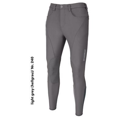 PIKEUR LEON GRIP KNEE PATCH GREY MEN BREECHES 34